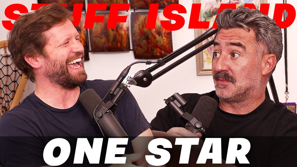 New episode of Stuff Island is out now check it out below:

Youtube: youtube.com/watch?v=xiGw1h…
Apple: podcasts.apple.com/us/podcast/one…
Spotify: open.spotify.com/episode/55zELz…
Patreon: Patreon.com/stuffisland