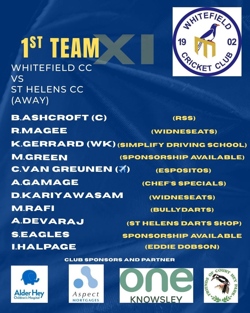 Whitefield CC tweet media