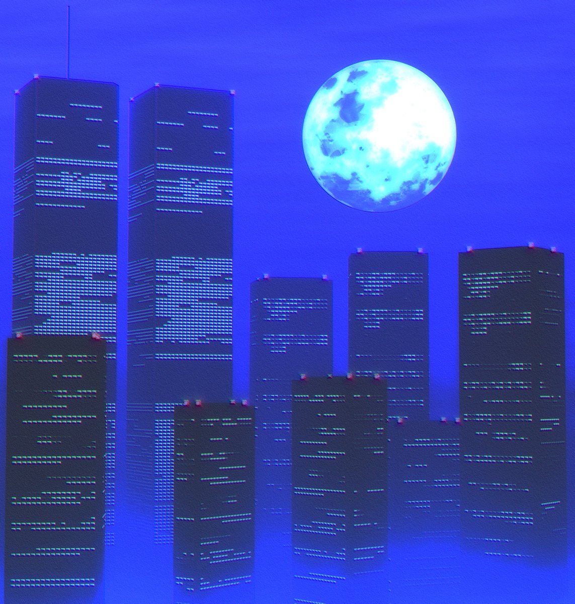 Ultimate 90s anime skyscrapers - Blender asset available on my Gumroad madnessworx.gumroad.com/l/krftg?layout…