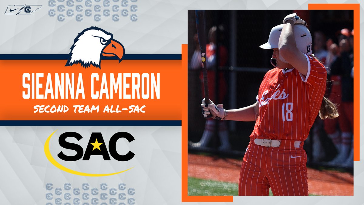 Carson-Newman Athletics (@cn_eagles) on Twitter photo .<a href="/cnsball/">Carson-Newman Softball</a> earns four <a href="/SAC_Athletics/">South Atlantic Conference</a> all-conference selections💪
🥎<a href="/MacauleyBailey/">macauley bailey</a> (First Team)
🥎<a href="/haydendye4/">hayden dye</a> (First Team)
🥎<a href="/syerra_rogers/">syerra rogers((:</a> (Second Team)
🥎SieAnna Cameron (Second Team)
📰cneagles.com/x/avcgl .<a href="/cnsball/">Carson-Newman Softball</a> earns four <a href="/SAC_Athletics/">South Atlantic Conference</a> all-conference selections💪
🥎<a href="/MacauleyBailey/">macauley bailey</a> (First Team)
🥎<a href="/haydendye4/">hayden dye</a> (First Team)
🥎<a href="/syerra_rogers/">syerra rogers((:</a> (Second Team)
🥎SieAnna Cameron (Second Team)
📰cneagles.com/x/avcgl