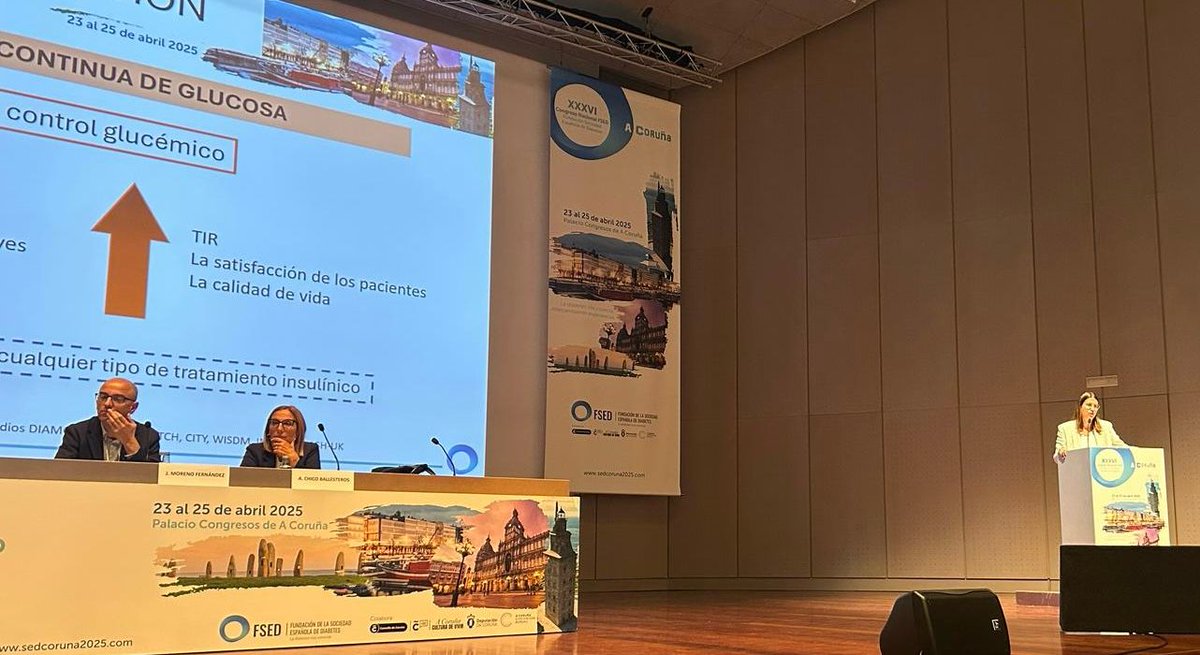 ¿Qué papel juegan las alarmas en el control glucémico?
Ana Martínez Díaz ha presentado en #SEDiab2025 cómo el uso de alarmas en MCG puede influir en la gestión de la #DM1