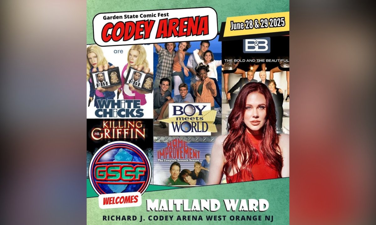 AVN Media Network (@avnmedianetwork) on Twitter photo Maitland Ward to Sign for Fans at Garden State Comic Fest ow.ly/Ywcj50VHnST <a href="/MaitlandWard/">Maitland Ward Baxter</a> Maitland Ward to Sign for Fans at Garden State Comic Fest ow.ly/Ywcj50VHnST <a href="/MaitlandWard/">Maitland Ward Baxter</a>
