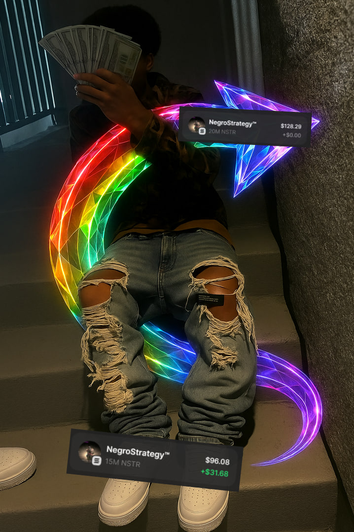 Just hit up Chase on piedmont avenue and refinanced the Hellcat

Leftover cash in $NSTR - NegroStrategy™

The NegroStrategy™ has acquired additional 5million niggas for $28

The NegroStrategy™ has 20million niggas for total price of $96 and has achieved a NiggaYield™ of ~50%