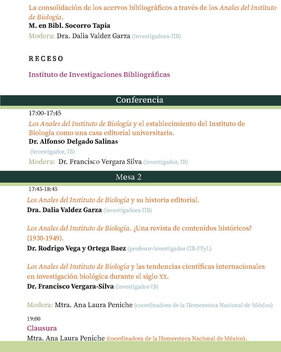 Revista Mexicana de Biodiversidad (@revmexbio) on Twitter photo 
