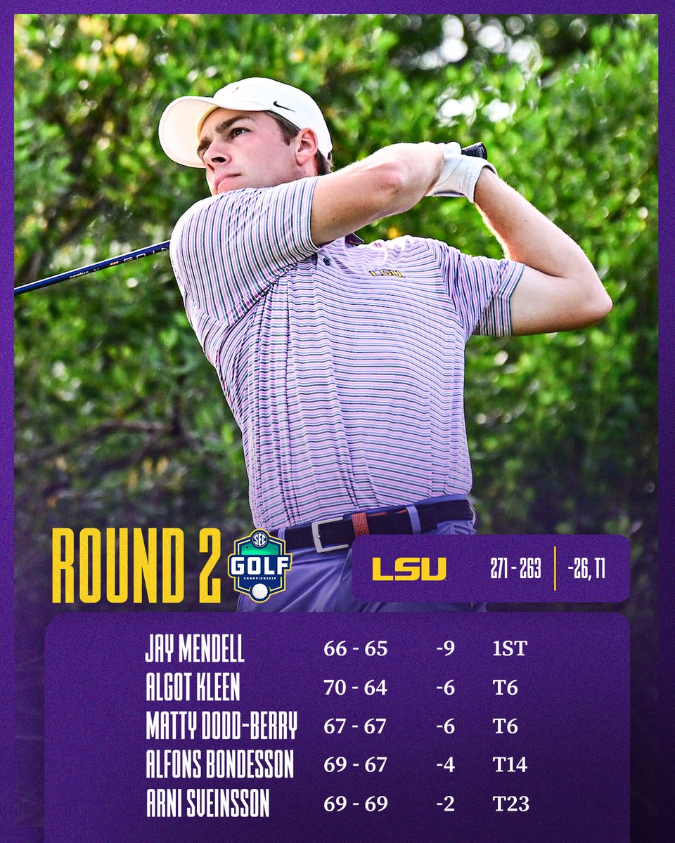 LSU Men's Golf tweet media