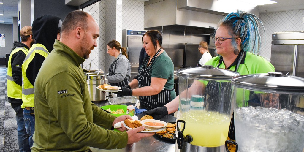 Fueling up and bonding over soup and sandwiches! Another great team meal in the books. 😊 Want to join our team? Apply now - arvigcareers.com

#Culture #EmployeeAppreciation #JoinOurTeam #ApplyNow #Arvig