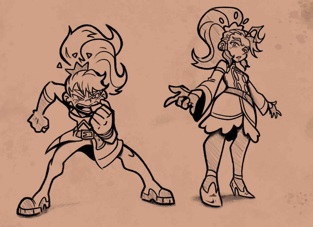 posing warmups with the sisters