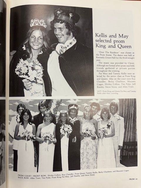 In celebration of this weekend's Prom and After Prom, enjoy a few #TBT pics from the 70s, 80s, 90s, and 00s. We'd love to see your #throwback pics and hear who remembers their Prom theme in the comments below! #tradition #legacy #alumni #prom