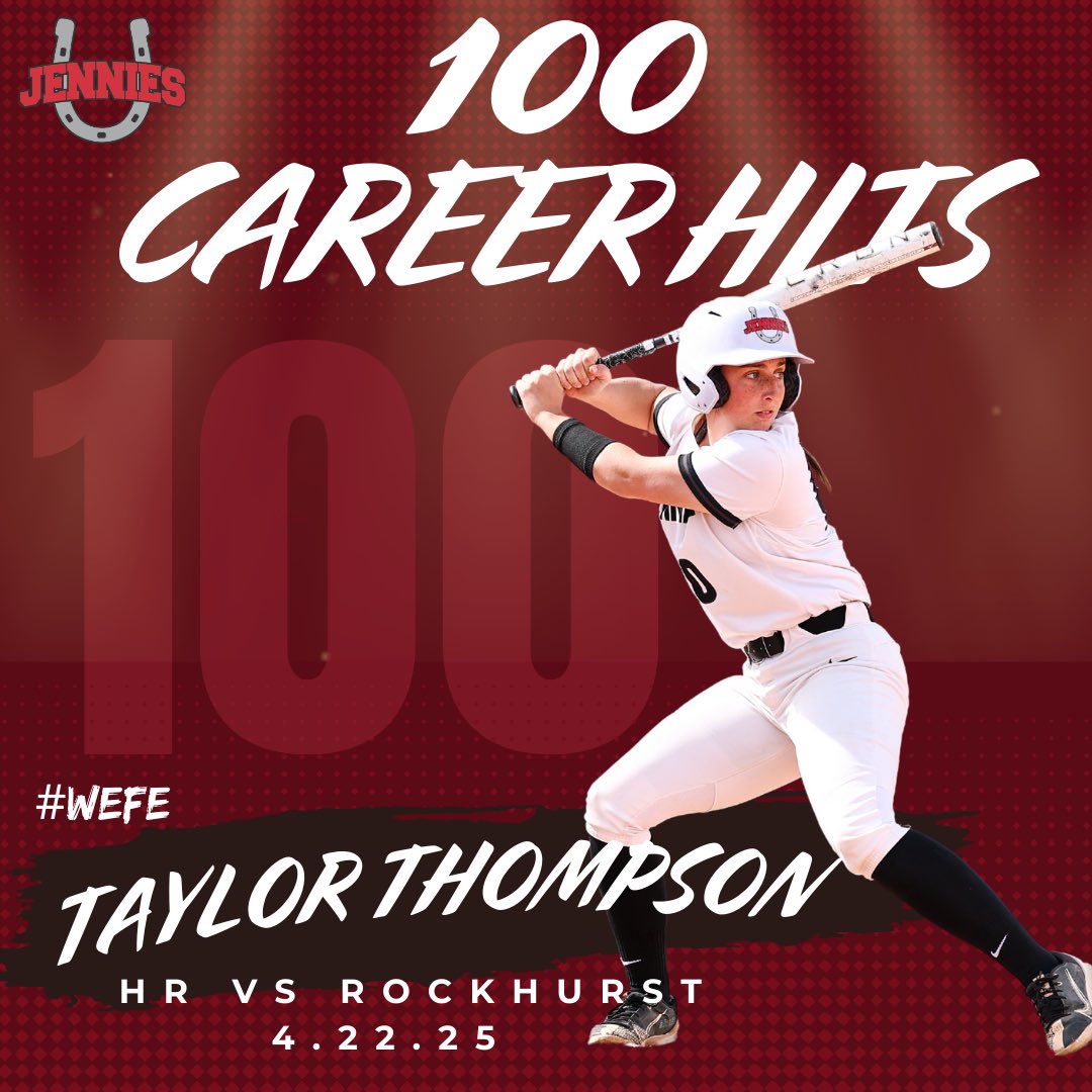 Congrats to <a href="/tthompson2023/">Taylor Thompson</a> joining the 100 Career Hits club as a sophomore!! 💯🤘🏼
