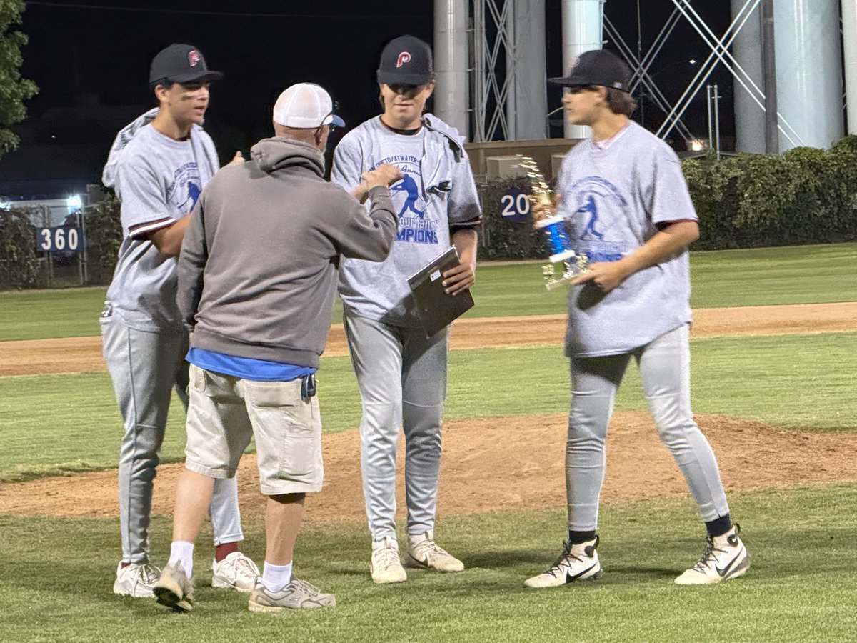 Your Patterson Varsity Tigers took 1st place this week in the 64th annual Fran Oneto/Atwater-Winton Lions Easter Tournament. It was truly a team effort! All Tourney honors went to Freshmen pitchers, Cole Medina  &amp; Trevor Green &amp; Sophomore infielder, Caden Lozano! Let’s go Tigers!