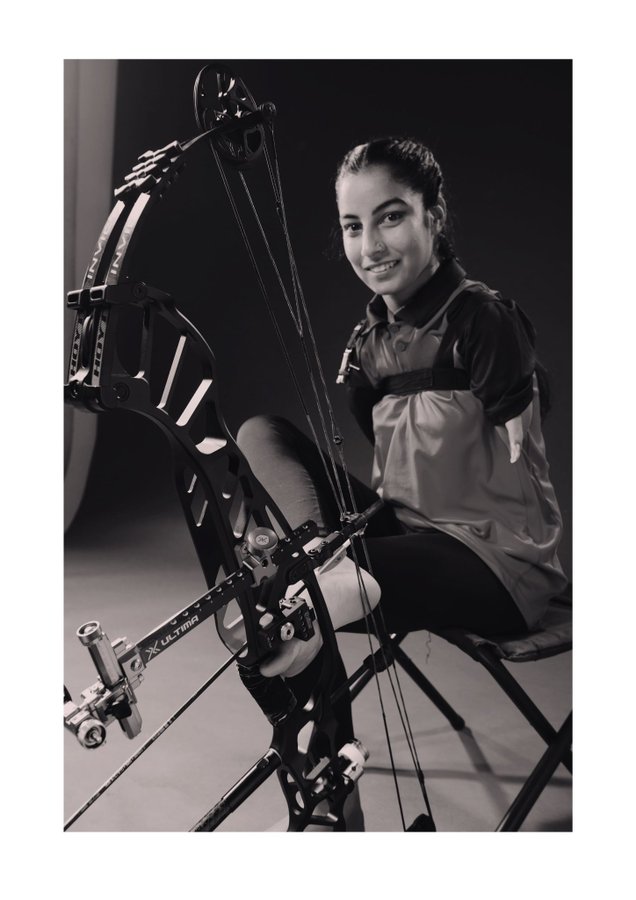 My happy place is with the bow and arrow♥️🧿🇮🇳