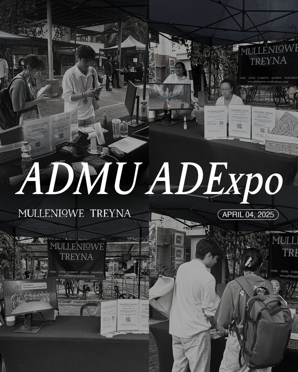 It’s always inspiring to meet bright young minds! ☀️

Thanks for visiting our booth at the ADMU AdExpo!