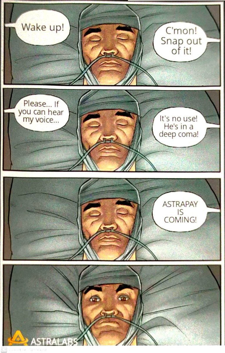 KingChris10TH's tweet photo. "He’s in a coma. It’s no use…”
But then he heard the words that shook his soul
ASTRAPAY IS COMING!
No KYC. No gas fee nightmares. Just smooth, secure Web3 payments.
Built by @AstraLabs_Inc.
#SB19 #Crypto #Web3 #AstraPay
