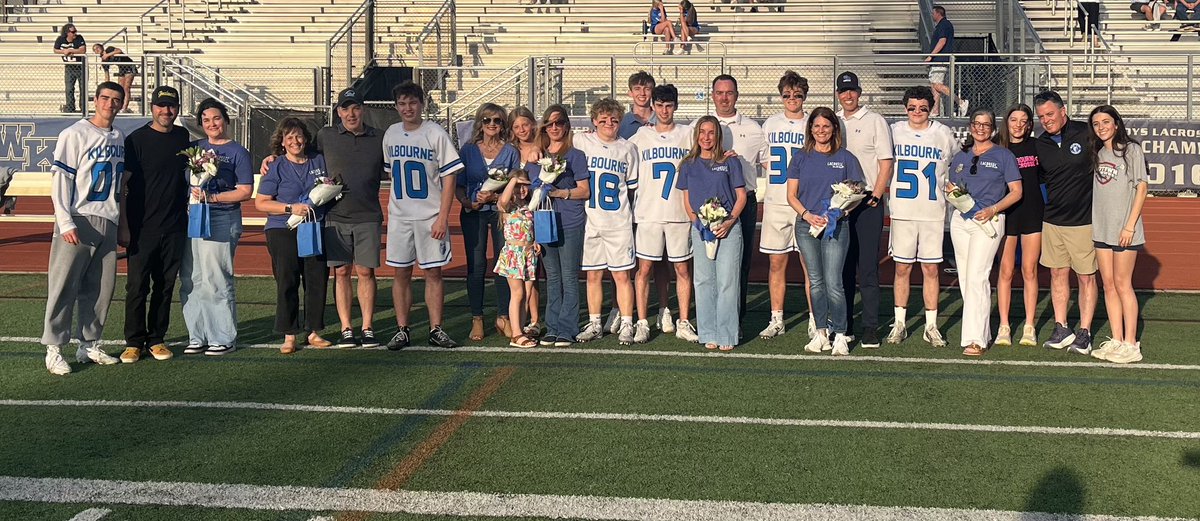 WKHSWolves's tweet image. @KilbourneLax celebrating senior night! #ForTheWolves