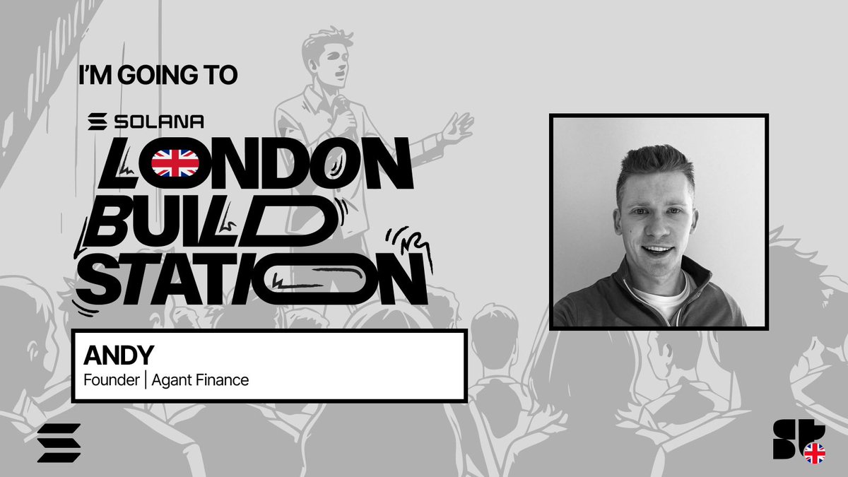 Thrilled to share that <a href="/AgantFinance/">Agant</a> will be joining <a href="/SuperteamUK/">Superteam UK</a>’s London BuildStation and building at @Solana’s Breakout Hackathon, powered by @Colosseum.