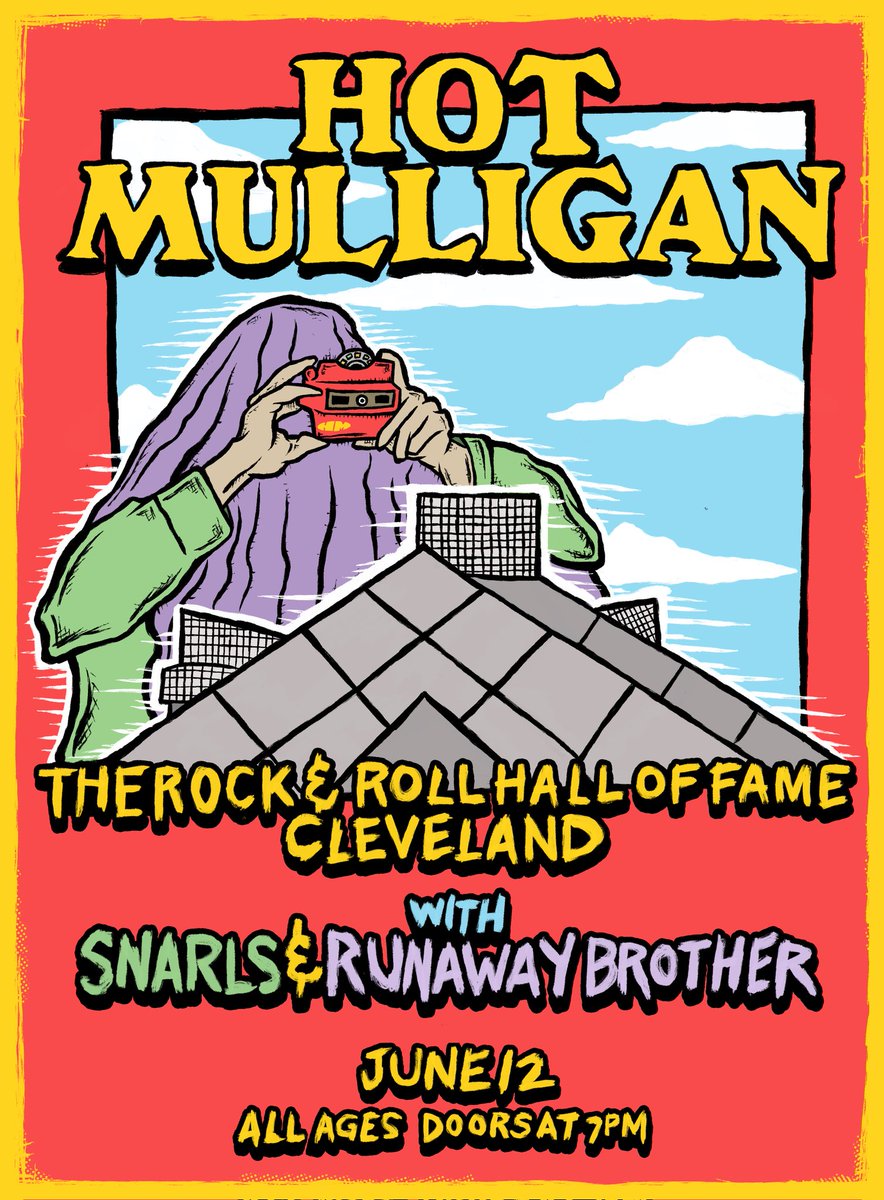 Oh werd? This giggie is happening yo, we're getting inducted at the rock'n hall it's pretty wild thing