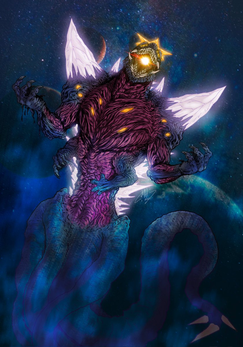 COMMS FINISHED, a more terrifying version of SpaceGodzilla