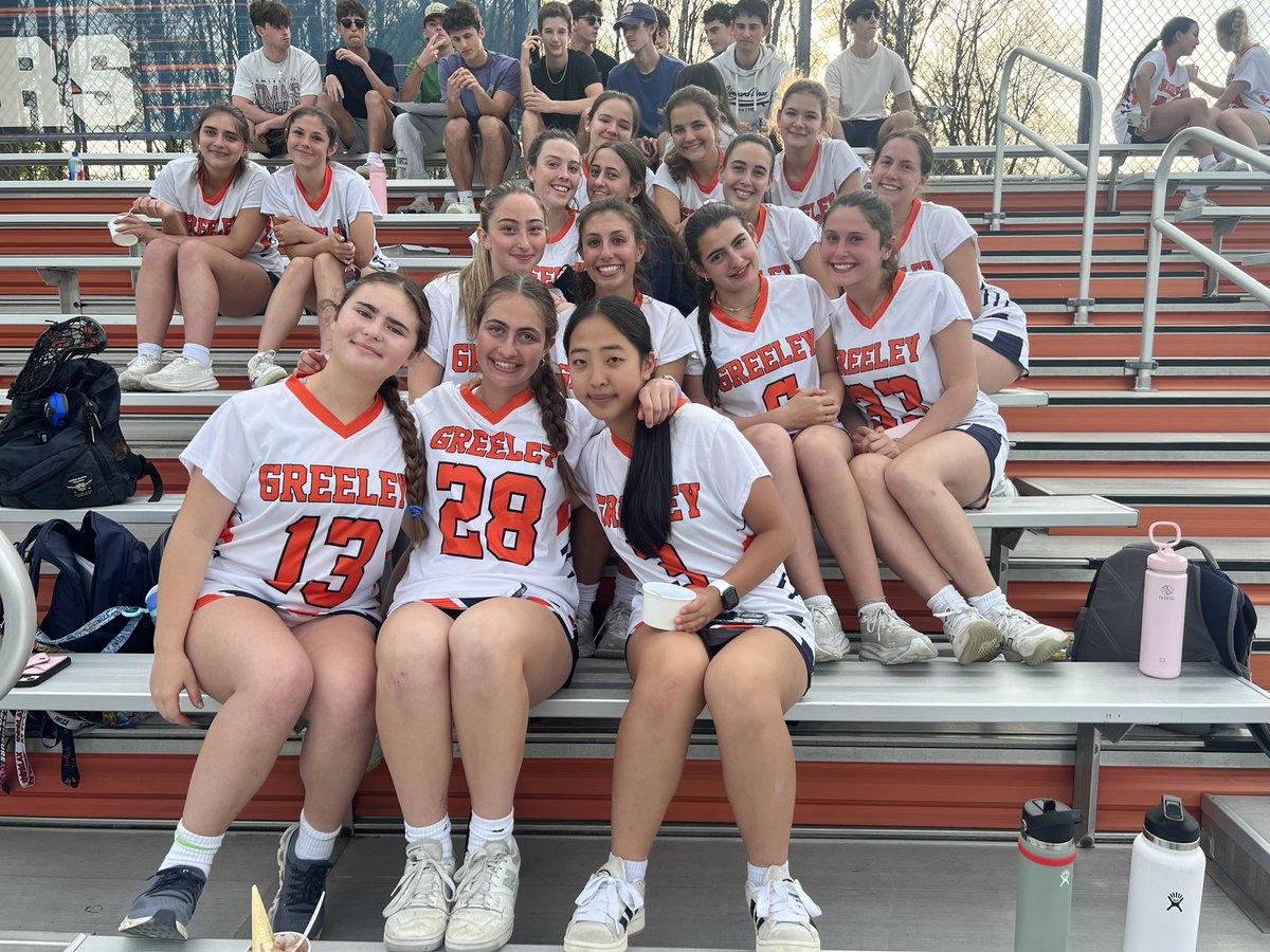 Christina Vázquez Mauricio (@cvmauricio5) on Twitter photo Fresh off a win over Byram, <a href="/GreeleyGLax/">Greeley Girls Lacrosse</a> came to catch the boys lax match against Rye! Love the sportsmanship on this team. Reminds me of my own lax days not too long ago! <a href="/GreeleySports/">Greeley Sports</a> 💙🧡 Fresh off a win over Byram, <a href="/GreeleyGLax/">Greeley Girls Lacrosse</a> came to catch the boys lax match against Rye! Love the sportsmanship on this team. Reminds me of my own lax days not too long ago! <a href="/GreeleySports/">Greeley Sports</a> 💙🧡