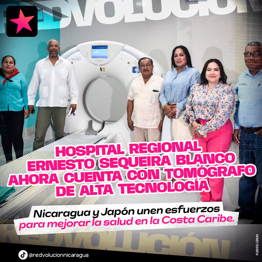 #Nicaragua 🇳🇮 || ❤️🖤Hospital regional Ernesto Sequeira Blanco ahora cuenta con tomografo de alta tecnología.