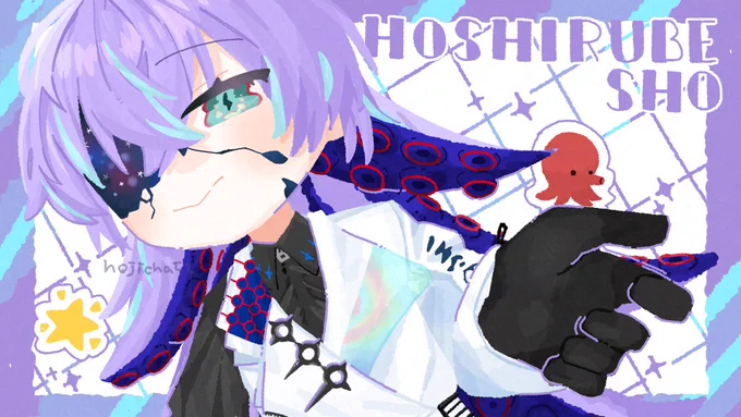 2周年おめでとうございます!! これからも応援しています。(差分有ツリーにも) #ショウゾウ画 #サムネカンショウ会 #ドロウイング