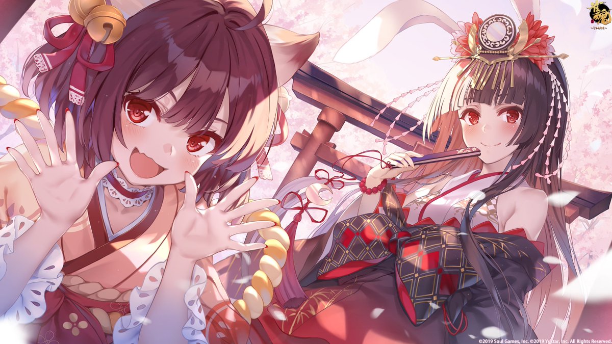 【#雀魂6周年 記念イラスト】

祝 6周年！🀄️
雀士の皆様、本当にありがとうございます！

画:深崎暮人(<a href="/misaki_cradle/">深崎暮人</a>)様

#雀魂 #じゃんたま