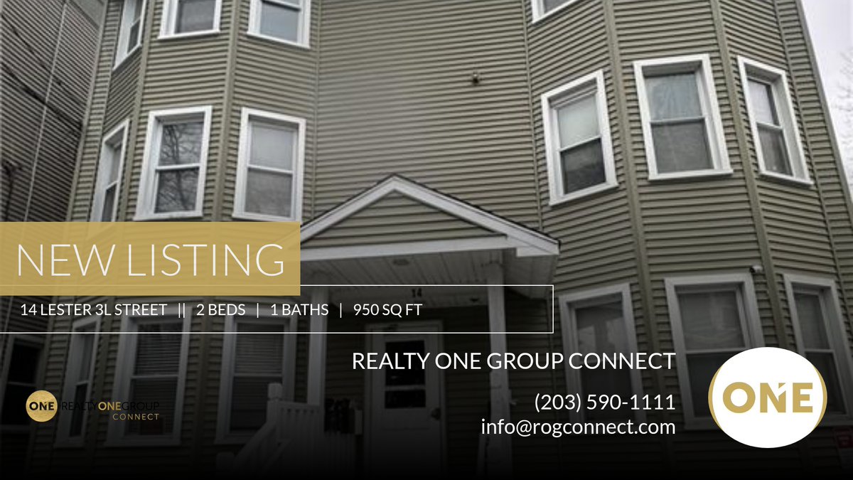 rogconnect's tweet image. 📍 New Listing 📍 Take a look at this fantastic new property that just hit the market located at 14 Lester 3l Street in Ansonia. Reach out here or at (646) 389-6218 for more information

Realty ONE Group Connect
A Modern, Lifestyle... homeforsale.at/14_LESTER_3L_S…