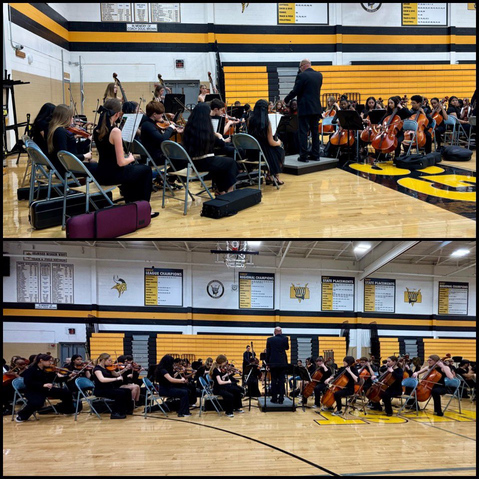 Westridge Orchestras played great at the West Area Orchestra Festival!  Great job by all the groups!