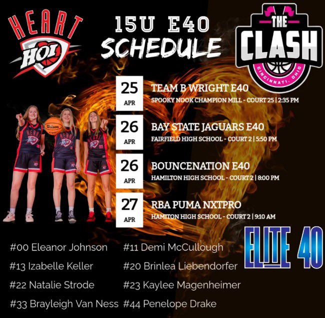 Come check out me and my team this weekend in Ohio! <a href="/HeartofIllinois/">Heart of Illinois</a>