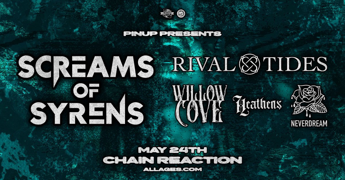 SHOW ANNOUNCEMENT
Willow Cove (former members of In Urgency) are playing their first show and we’re excited to be sharing the stage with our friends! Don’t miss it. 

🎟️ bit.ly/4lGcyL0