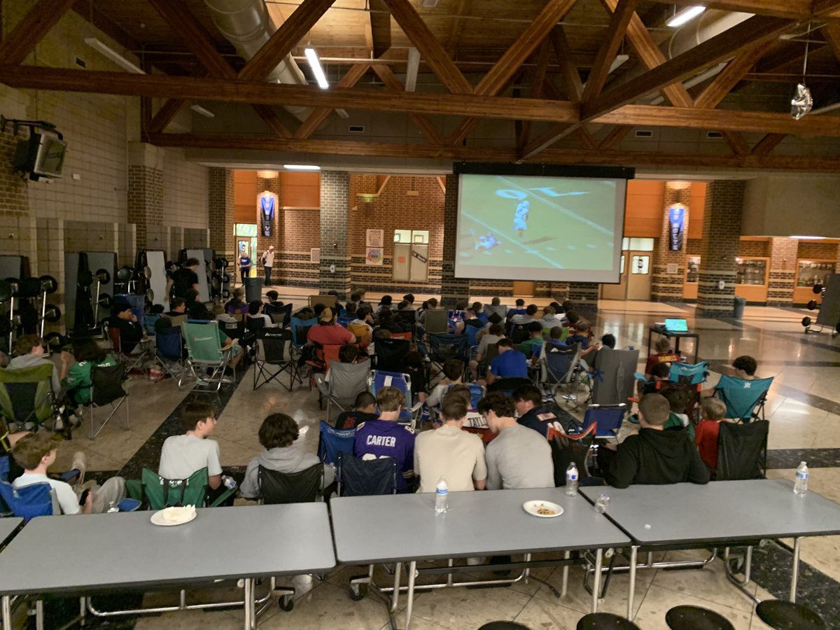 The annual Draft Party. 1200 wings polished off.  Thanks Skyline Tavern for taking care of the Titans!