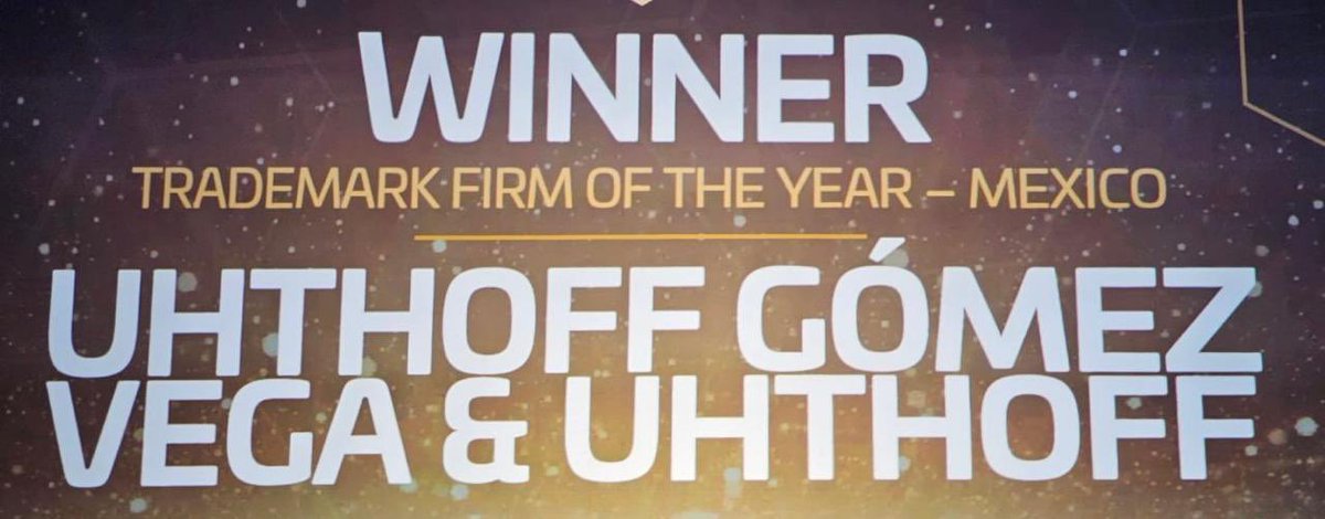 UHTHOFFLAWMX's tweet photo. "Uhthoff, proud of our team! Congratulations on this important recognition.”
.
.
.
#Uhthoff #Uhthoff120Años #ManagingIP #Mexico #TrademarkFirmOfTheYear #Awards2025 #IntellectualProperty #LawFirm #IPFirms #LegalExperience https://t.co/Owh9VOv4DB