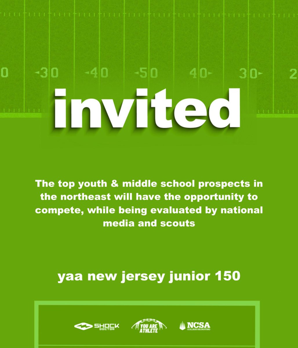 CJ_Stieh (@cj_stieh13) on Twitter photo Grateful for the invite <a href="/youareathlete/">You Are Athlete</a> and ready to compete.
<a href="/CoachBFitz/">Bill Fitzgerald</a> <a href="/theprepfootball/">Seton Hall Prep Football</a> Grateful for the invite <a href="/youareathlete/">You Are Athlete</a> and ready to compete.
<a href="/CoachBFitz/">Bill Fitzgerald</a> <a href="/theprepfootball/">Seton Hall Prep Football</a>