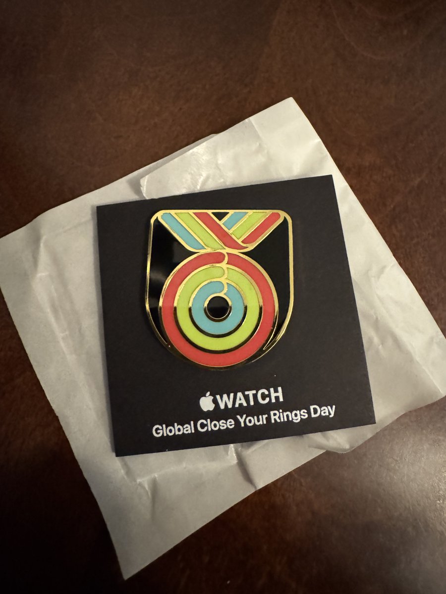 Just got mine!

Had to drive 25 minutes to the nearest Apple Store and back but it was 100% worth it, they didn’t even check if I actually closed my rings lol