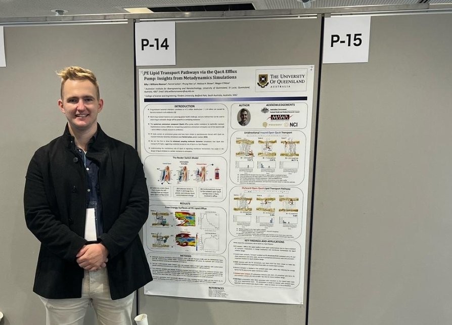 Presenting a poster at the Asia Pacific Conference of Theoretical and Computational Chemists (APATCC-11) 🤓