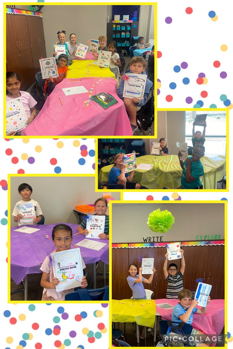 Molly Maddux (@molly_maddux) on Twitter photo Our 3rd grade Poetry Party was a huge success!๐โ๏ธ Students loved sharing their poems with their families and collaborating with them to write poems together!๐ฅณ <a href="/CFISDWells/">Wells Elementary</a> #ExploreWells Our 3rd grade Poetry Party was a huge success!๐โ๏ธ Students loved sharing their poems with their families and collaborating with them to write poems together!๐ฅณ <a href="/CFISDWells/">Wells Elementary</a> #ExploreWells