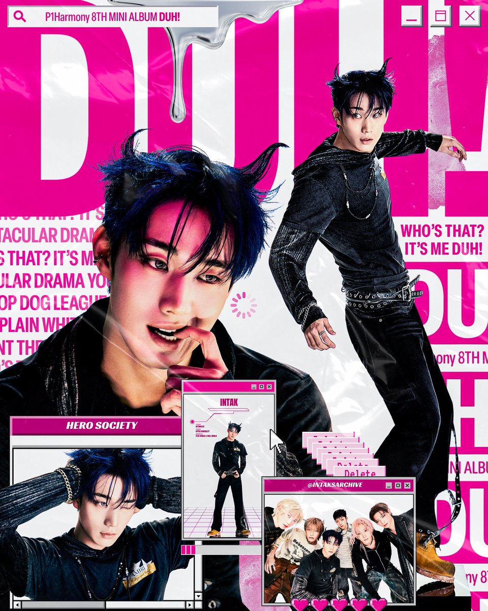 😈 #DUH 2025.05.08 6PM (KST) ☆ #P1Harmony #피원하모니 #INTAK