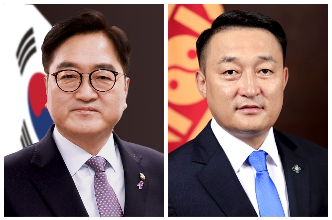 Бүгд Найрамдах Солонгос Улсын Үндэсний Ассамблейн дарга Ү Вон Шиг Монгол Улсад албан ёсны айлчлал хийнэ

parliament.mn/nn/74578/

#126
#Parliament2.0
#ГурванТөгөлдөршил