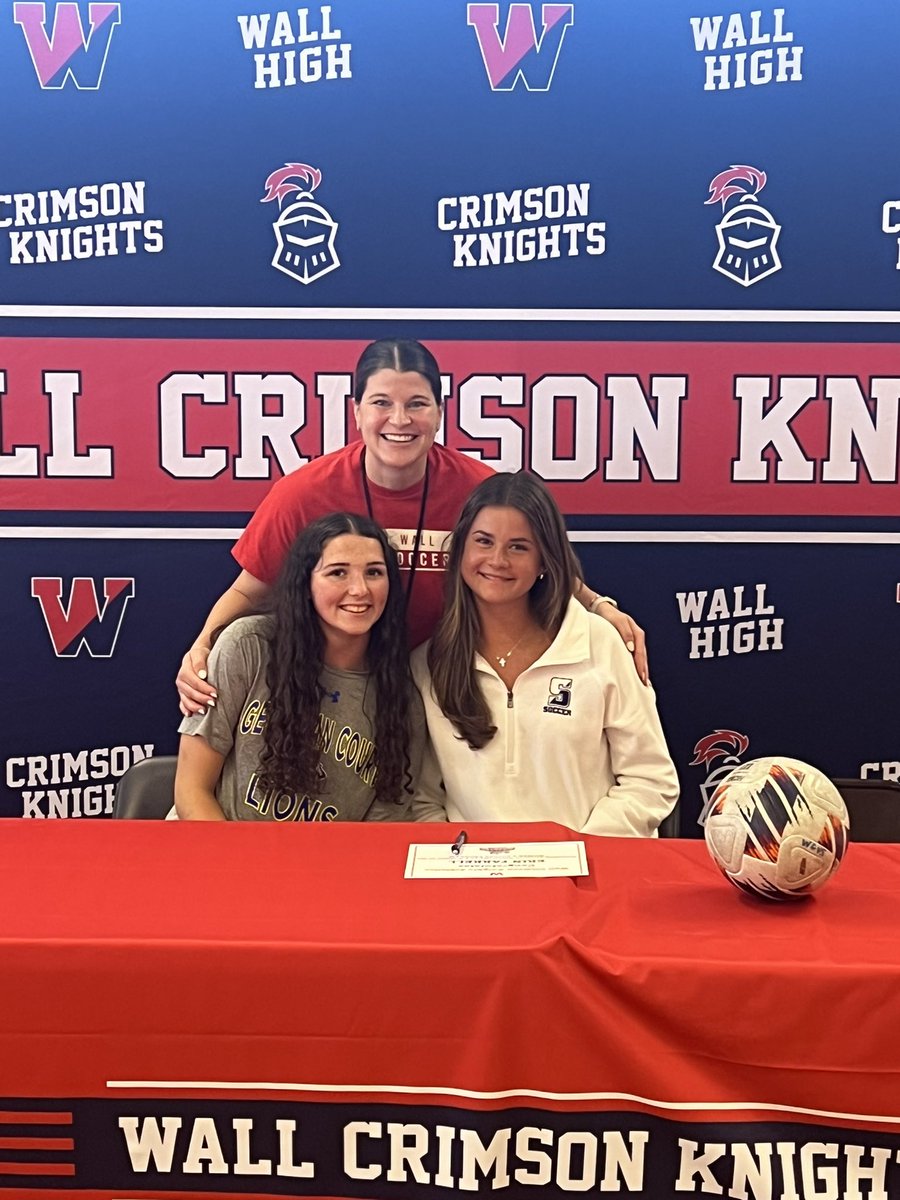 Congratulating Erynn Richey on her commitment to playing soccer and lax at Georgian Court University and Erin Farrell on her commitment to continuing her soccer career at Scranton University! Excited for you both!! 👏🏻👏🏻👏🏻