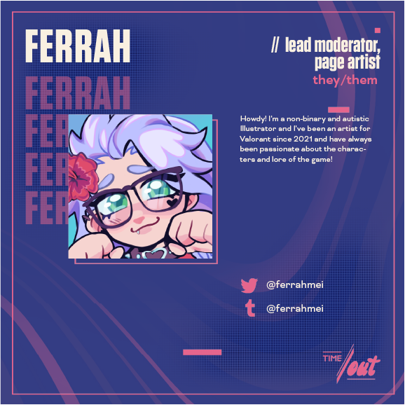 TIME//OUT: VALORANT Fanzine @ PREORDER in 2 WEEKS! tweet media