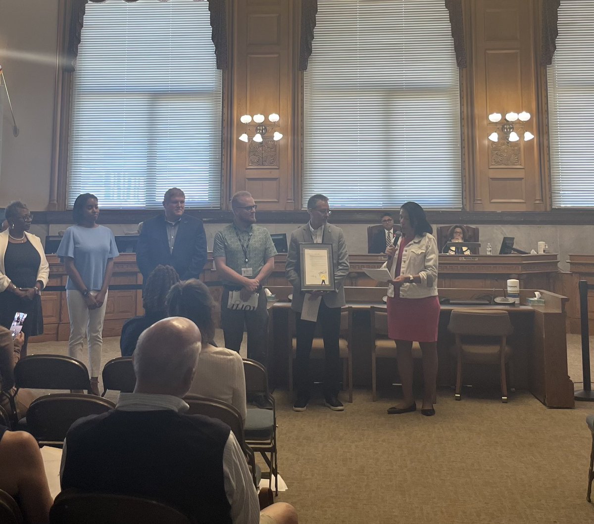 Corey King (@kinger8885) on Twitter photo Thank you to Vice Mayor Jan-Michele Kearney for officially naming April 2025 Cincinnati’s Donate Life Month! Thank you to <a href="/BarryCMassa/">Barry Massa</a> and <a href="/NetworkForHope_/">Network for Hope</a> for all you do for organ donation. I’m proud to represent <a href="/uc_health/">UC Health</a> for the recognition at City Hall! Thank you to Vice Mayor Jan-Michele Kearney for officially naming April 2025 Cincinnati’s Donate Life Month! Thank you to <a href="/BarryCMassa/">Barry Massa</a> and <a href="/NetworkForHope_/">Network for Hope</a> for all you do for organ donation. I’m proud to represent <a href="/uc_health/">UC Health</a> for the recognition at City Hall!