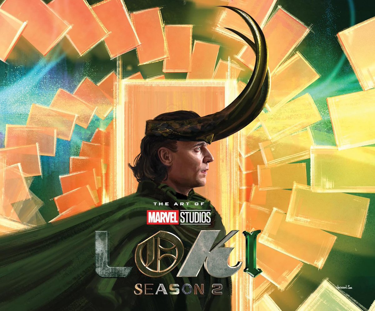 PortalLoki's tweet image. QUE PERFEIÇÃO! 📗✨💚
Confira (finalmente!) a capa do livro ‘Marvel Studio’s Loki Season 2 - The Art of The Series’.
Com lançamento previsto para o final de Julho, o livro conta com designs e artes conceituas nunca antes vistas da 2ª temporada da série.