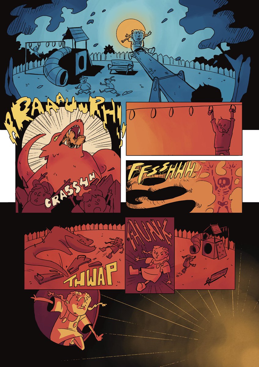 goonglab's tweet image. another short comic, just some silly magical girl stuff, brain off shit
#comicart