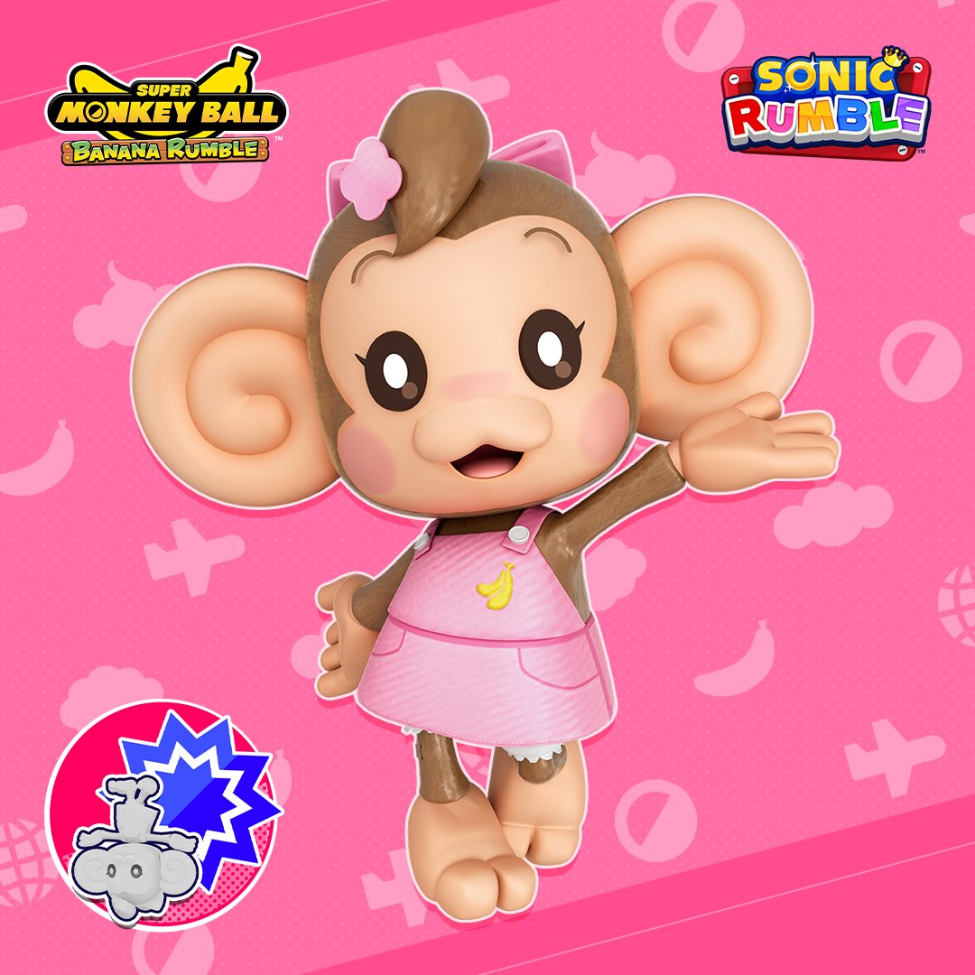 The monkey business doesn't stop!  MeeMee has come to join the fun, you can find her available in the Red Star Ring shop now! 🍌