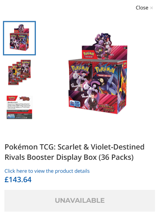 Pokémon Deals, Stock & News UK tweet media