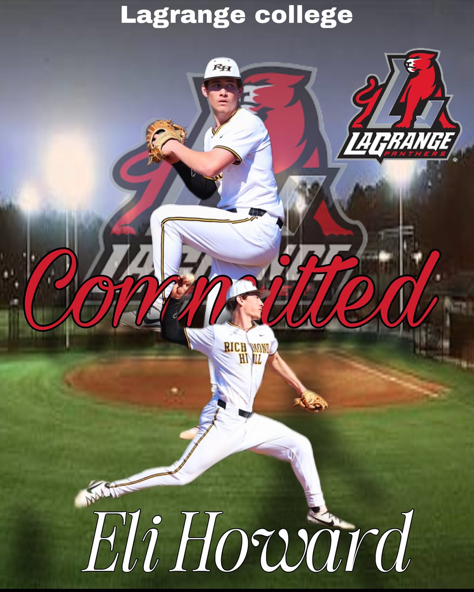 Eli Howard (@elihoward_5) on Twitter photo 100% committed! Thank you God for this opportunity to play at the next level. Thank you to everyone who supported me along this journey and thank you to the Lagrange coaching staff for believing in me. Go Panthers!❤️🖤
<a href="/DavidDkelton/">David Kelton</a> <a href="/CoreyMingin/">Corey Mingin</a> <a href="/NBeamenderfer9/">Nick Beamenderfer</a> <a href="/hill_thomas9/">Hill Thomas</a> 100% committed! Thank you God for this opportunity to play at the next level. Thank you to everyone who supported me along this journey and thank you to the Lagrange coaching staff for believing in me. Go Panthers!❤️🖤
<a href="/DavidDkelton/">David Kelton</a> <a href="/CoreyMingin/">Corey Mingin</a> <a href="/NBeamenderfer9/">Nick Beamenderfer</a> <a href="/hill_thomas9/">Hill Thomas</a>