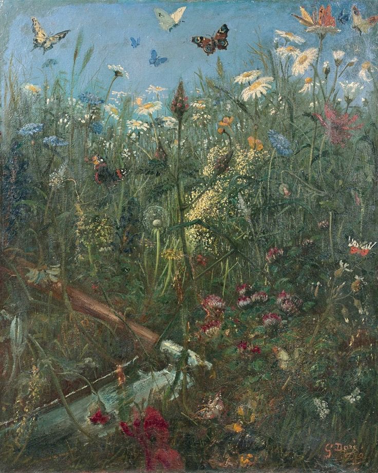 Gustave Doré’s (1832-83) summery dream…