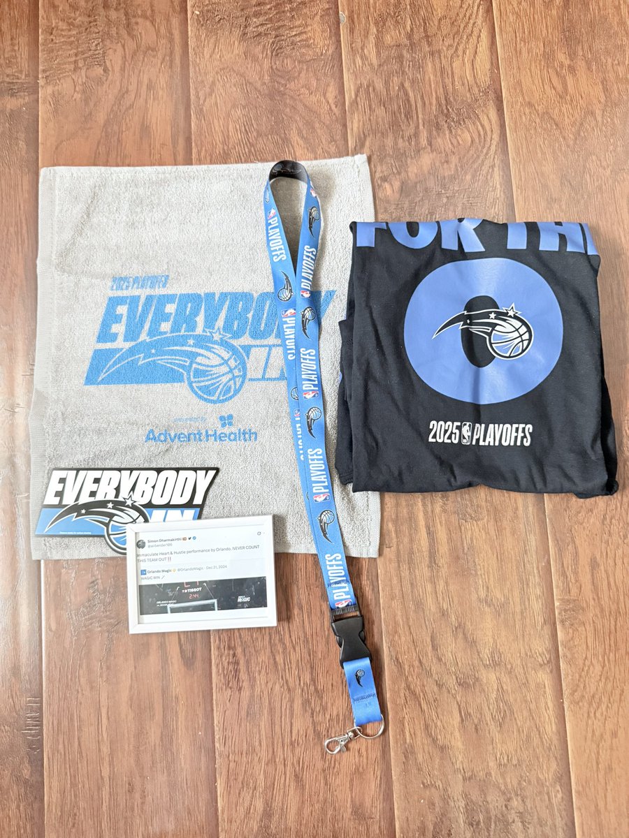 airbender106's tweet image. Thank you for the love, @OrlandoMagic 💙 #EverybodyIn