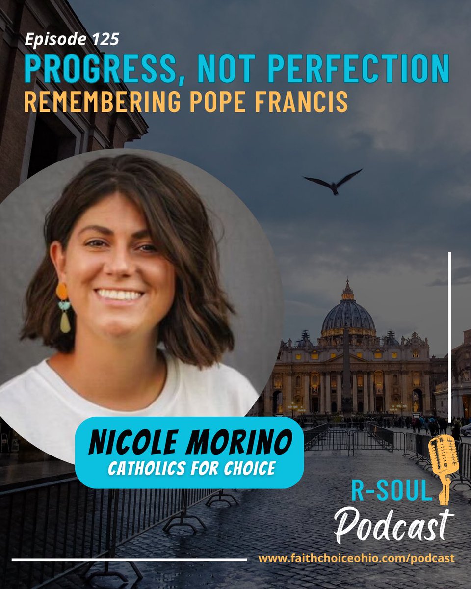Faith Choice Ohio (@faithchoiceohio) on Twitter photo ✝️ 🙏🏾 For the first time in 20 years, the leader of the Roman Catholic Church has died in office. Kelley Fox and Rev. Terry Williams are joined by Nicole Morino from <a href="/Catholic4Choice/">Catholics for Choice</a> to remember the life & complex legacy of Pope Francis as the world processes his death. ✝️ 🙏🏾 For the first time in 20 years, the leader of the Roman Catholic Church has died in office. Kelley Fox and Rev. Terry Williams are joined by Nicole Morino from <a href="/Catholic4Choice/">Catholics for Choice</a> to remember the life & complex legacy of Pope Francis as the world processes his death.