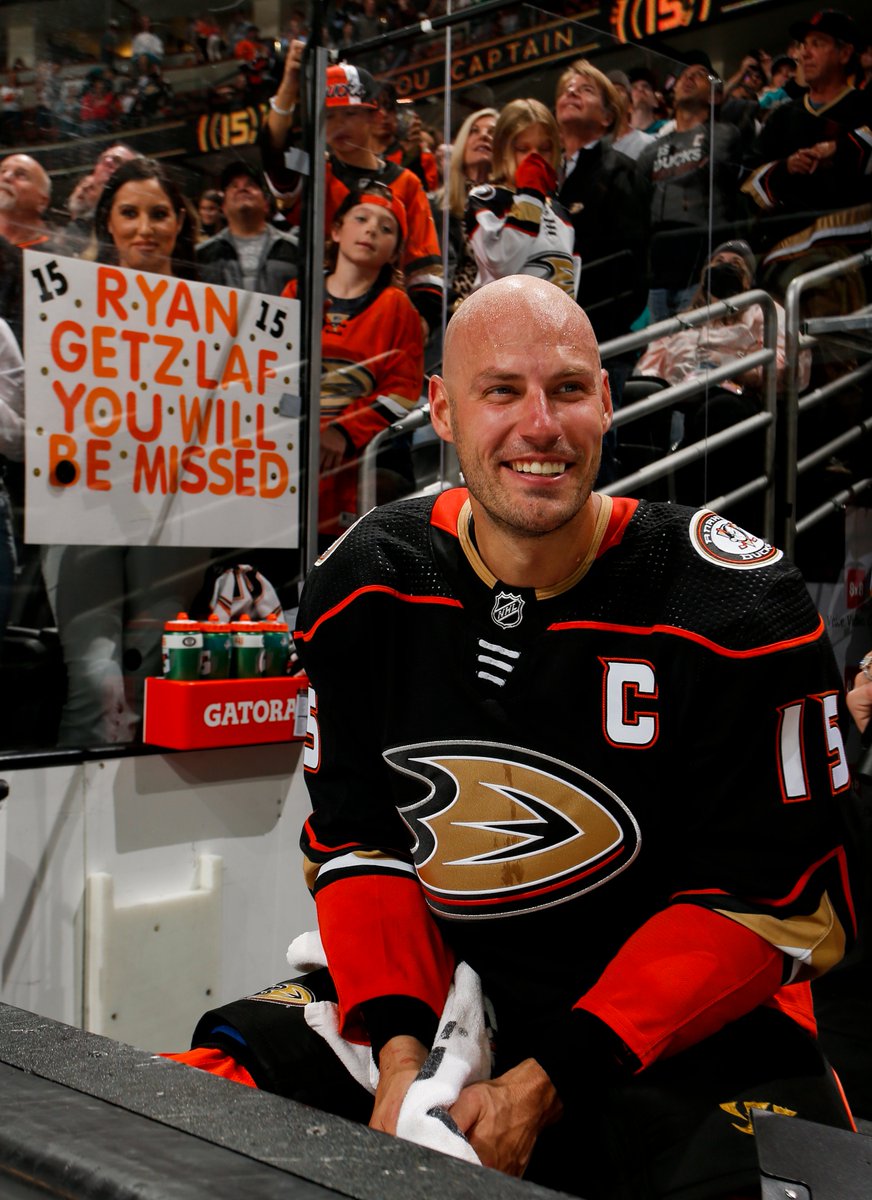 AnaheimDucks's tweet image. OTD in 2022, Ryan Getzlaf plays in his final NHL game to finish off a legendary career.  

#TBT presented by @UCIrvineHealth