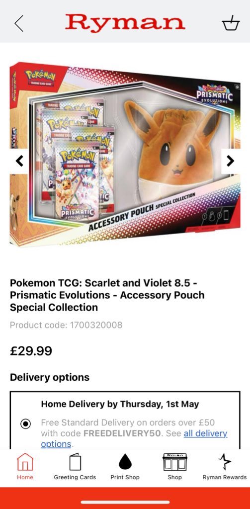 JuxHD's tweet photo. @PokemonStockUK Was on their site showing 10am tomorrow, earlier this morning but they’ve taken it down now from
Their site https://t.co/vOeFfCourI